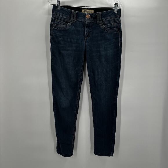 Democracy Denim - Democracy Jeans Womens 4 Blue Denim Ab Technology Stretch Skinny Shaping
